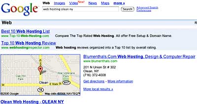google Map in organicx listing