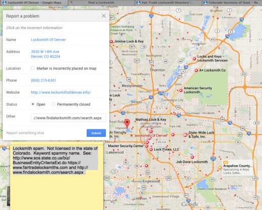 11 Locksmith of Denver Reported 03022014