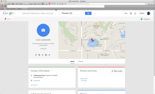 7 LAZ Locksmith Google Plus 03022014