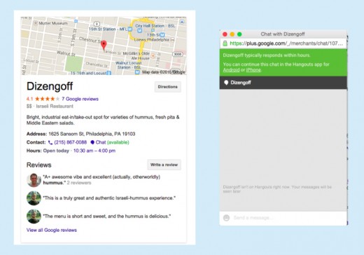 google-places-chat