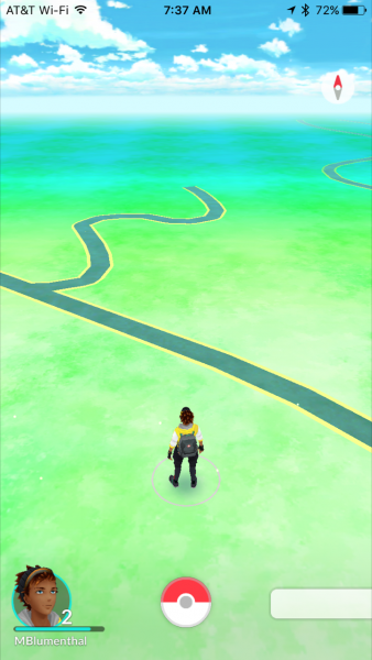 Hah! go figure that there are no Pokemon near the office of Professor Maps... that proves something. Just not sure what. 